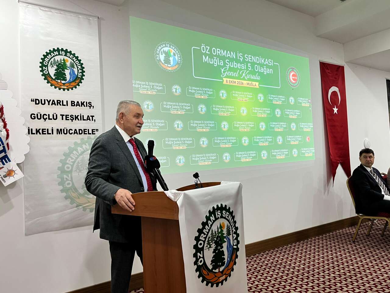 Öz Orman-İş Muğla’da Güven Tazeledi: Bilal Güçlü Yeniden Başkan 5